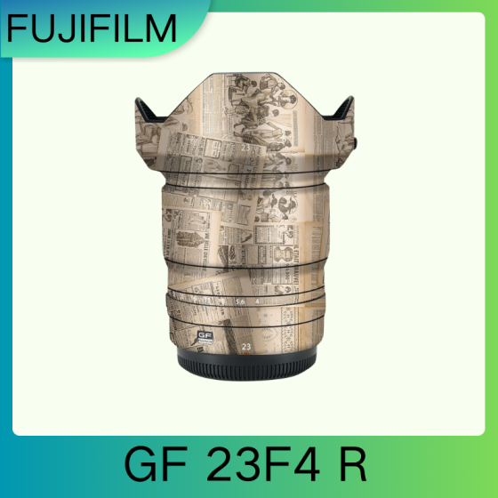 Lentes Fujifilm GF23F4 R  - Pele câmera, adesivo câmera - com alta resistência a arranhões, à prova d'água e com design elegante.